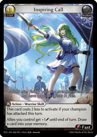 Inspiring Call (006) - Promotional Cards