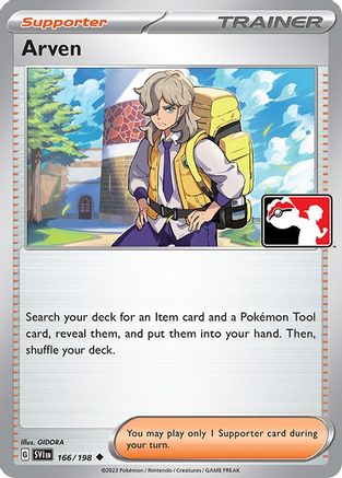Arven 166/198 - Holofoil Prize Pack Series Cards - Uncommon