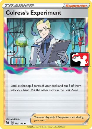 Colress's Experiment 155/196 Prize Pack Series Cards - Uncommon
