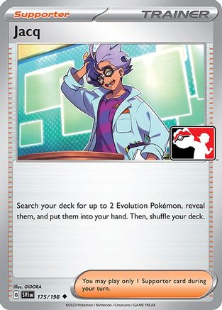 Jacq 175/198 Prize Pack Series Cards - Uncommon