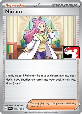 Miriam 179/198 Prize Pack Series Cards - Uncommon