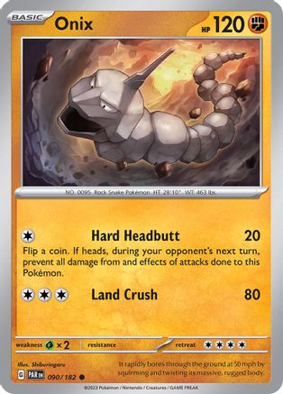 Onix 090/182 SV04 Paradox Rift - Common