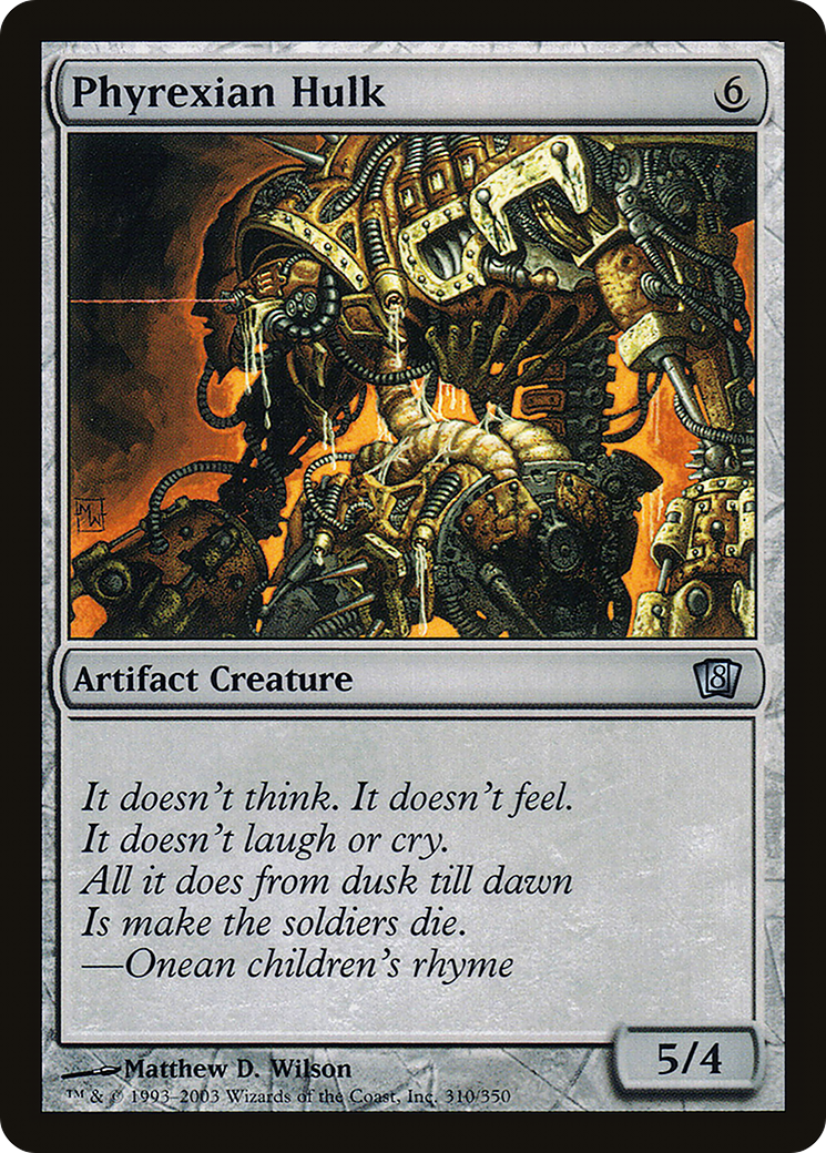 Phyrexian Hulk (8ED-310★) - 8th Edition Foil