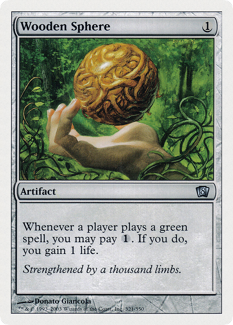 Wooden Sphere (8ED-321★) - 8th Edition Foil