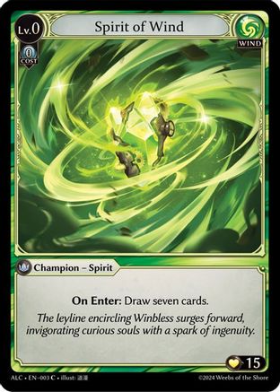 Spirit of Wind (003) - Alchemical Revolution