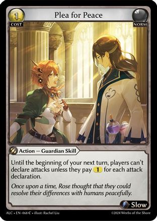 Plea for Peace (068) - Alchemical Revolution Foil