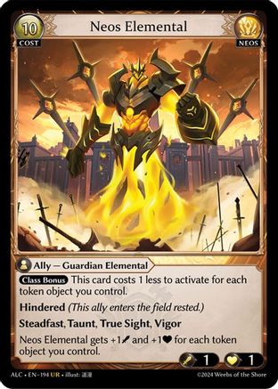 Neos Elemental (194) - Alchemical Revolution
