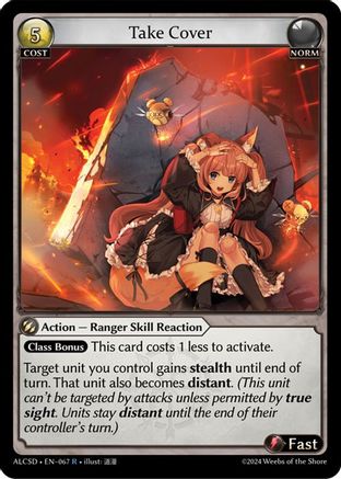 Take Cover (067) - Alchemical Revolution Starter Decks