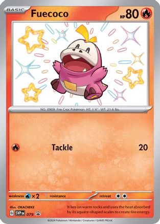 Fuecoco 079 - Holofoil SV Scarlet & Violet Promo Cards - Promo