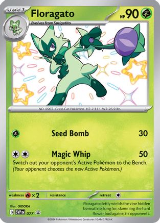 Floragato 077 - Holofoil SV Scarlet & Violet Promo Cards - Promo