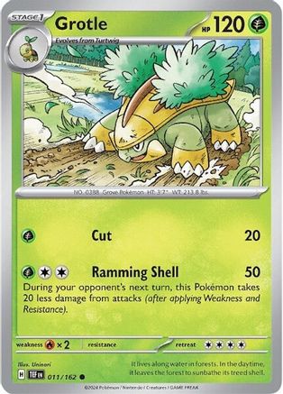 Grotle 011/162 SV05 Temporal Forces - Common