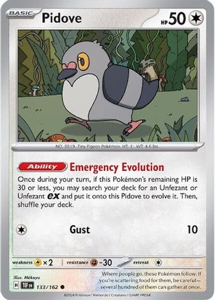 Pidove 133/162 SV05 Temporal Forces - Common