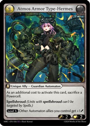 Atmos Armor Type-Hermes (036) - Mercurial Heart Foil