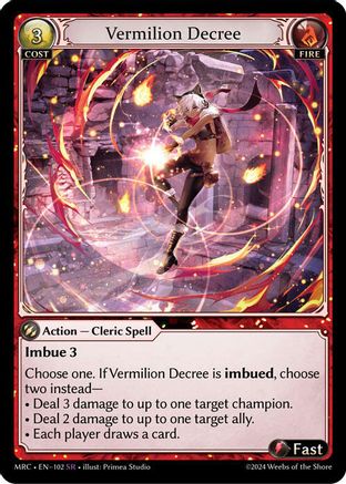 Vermilion Decree (102) - Mercurial Heart