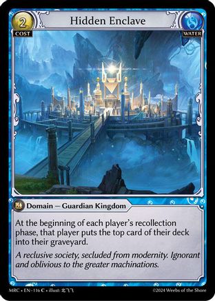 Hidden Enclave (116) - Mercurial Heart Foil