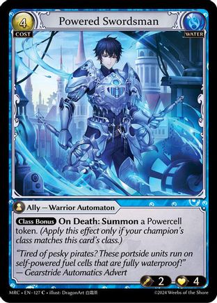 Powered Swordsman (127) - Mercurial Heart