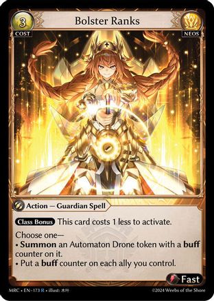 Bolster Ranks (173) - Mercurial Heart