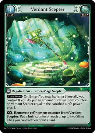 Verdant Scepter (012) - Silvie ReCollection Slime Sovereign