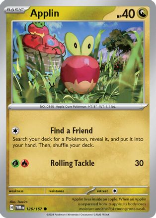 Applin 126/167 SV06 Twilight Masquerade - Common
