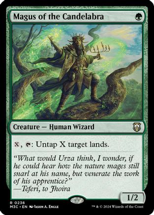 Magus of the Candelabra (Ripple Foil) (M3C-236) - Modern Horizons 3 Commander Foil
