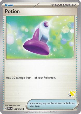 Potion - Pikachu 18 188 Battle Academy 2024 - Common