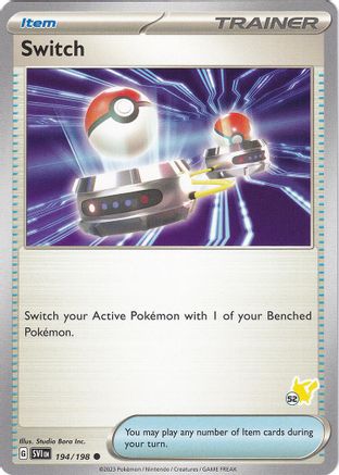 Switch - Pikachu 52 194 Battle Academy 2024 - Common