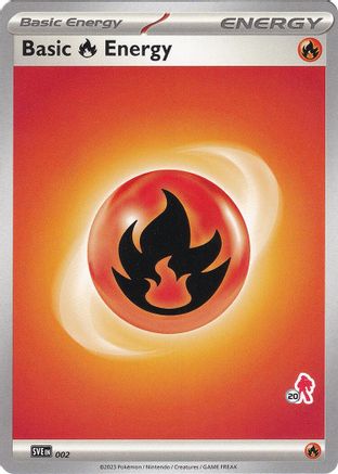 Basic Fire Energy 002 Battle Academy 2024 - Unconfirmed