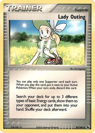 Lady Outing (No E-Reader) 083/109 Deck Exclusives - Uncommon