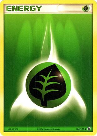 Grass Energy (No E-Reader) 104/109 Deck Exclusives - Common