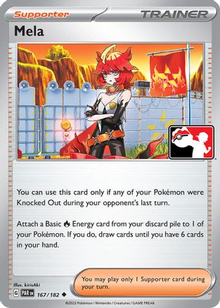 Mela 167/182 Prize Pack Series Cards - Uncommon
