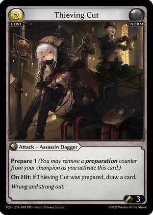 Thieving Cut (098) - Promotional Cards Foil