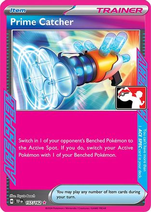 Prime Catcher 157 - Holofoil Prize Pack Series Cards - ACE SPEC Rare