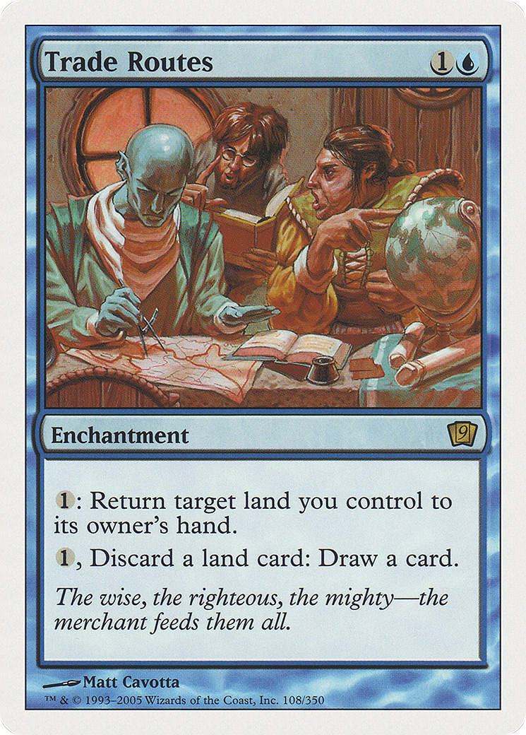 Trade Routes (9ED-108★) - 9th Edition Foil