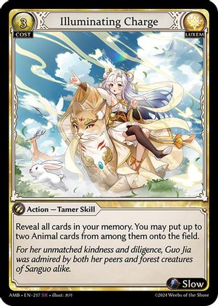 Illuminating Charge (217) - Mortal Ambition Foil