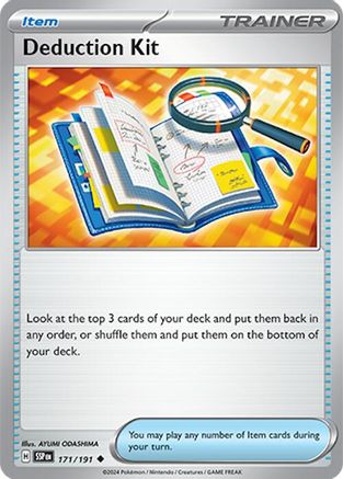 Deduction Kit 171/191 SV08 Surging Sparks - Uncommon