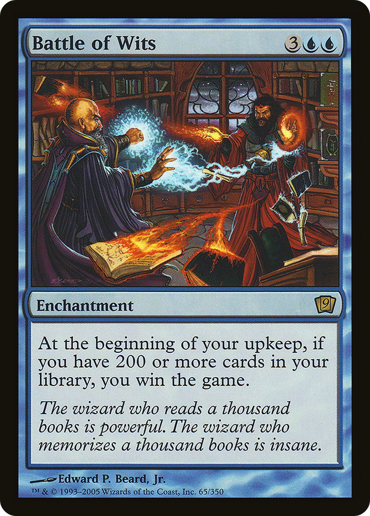 Battle of Wits (9ED-65★) - 9th Edition Foil