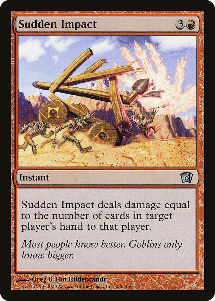 Sudden Impact (8ED-226★) - 8th Edition Foil