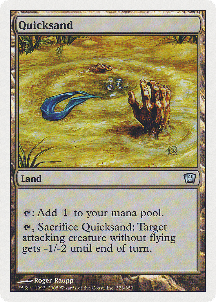 Quicksand (9ED-323) - 9th Edition Foil