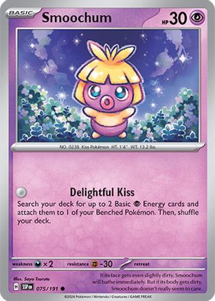 Smoochum 075/191 SV08 Surging Sparks - Common