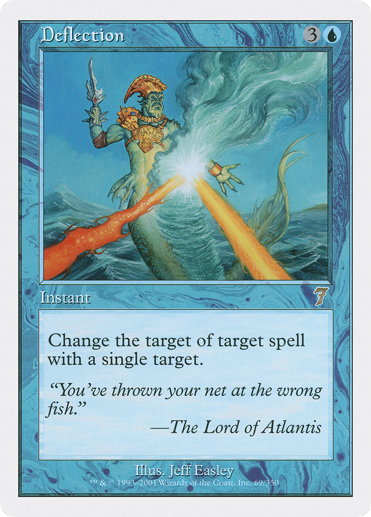 Deflection (7ED-69★) - 7th Edition Foil