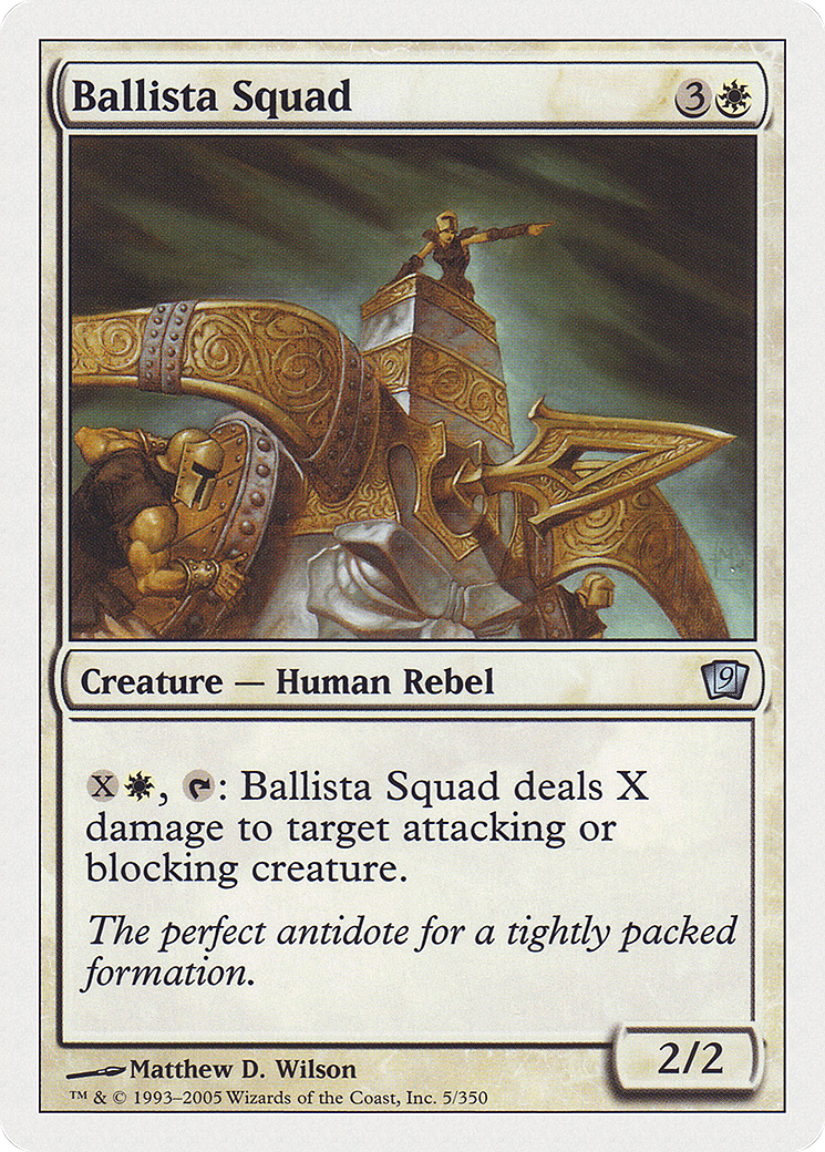 Ballista Squad (9ED-005) - 9th Edition Foil