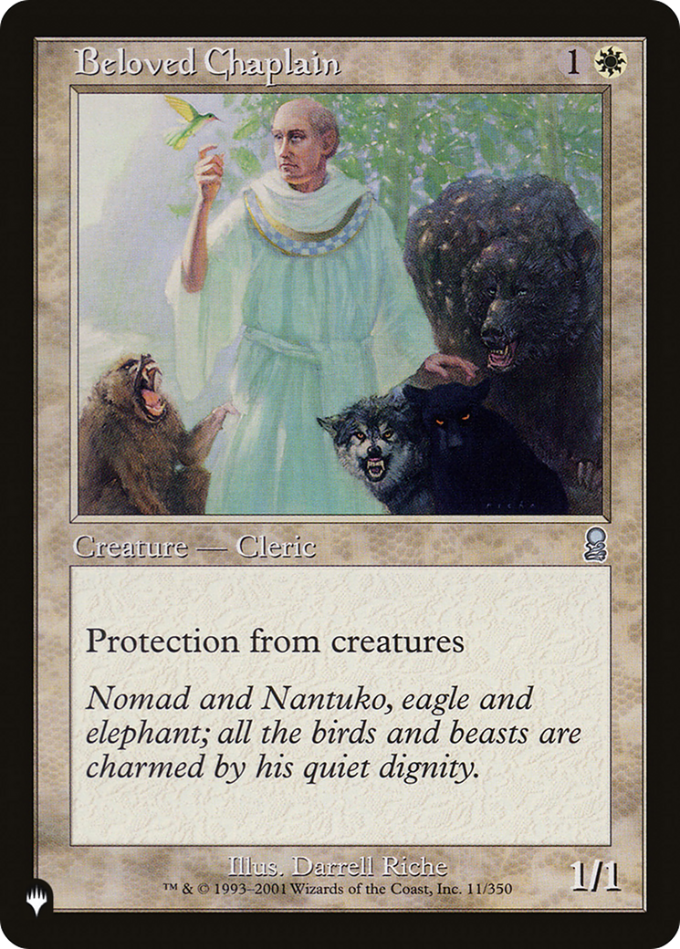Beloved Chaplain (LIST-ODY-11) - The List