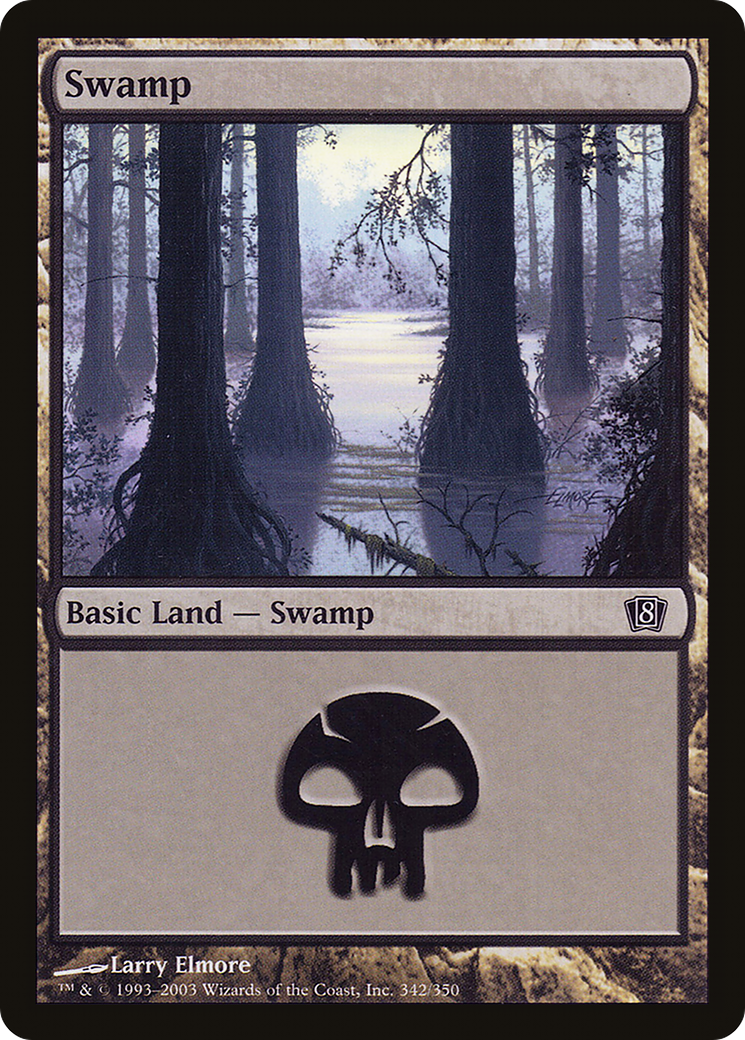 Swamp (8ED-342★) - 8th Edition Foil