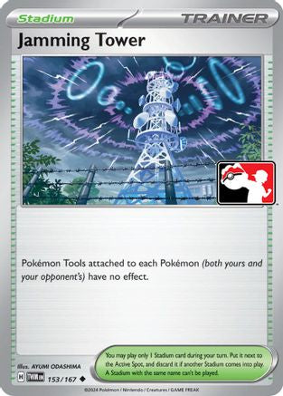 Jamming Tower 153/167 Prize Pack Series Cards - Uncommon