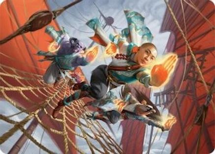Aligned Heart Art Card (52/54) (AATDM-052) - Art Series: Tarkir: Dragonstorm