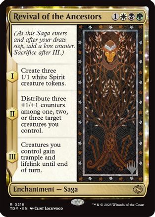 Revival of the Ancestors (PPTDM-218) - Promo Pack: Tarkir: Dragonstorm