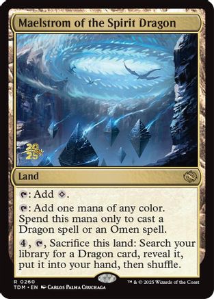 Maelstrom of the Spirit Dragon (PRE-260) - Prerelease Cards Foil