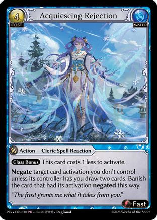Acquiescing Rejection (030) - Promotional Cards