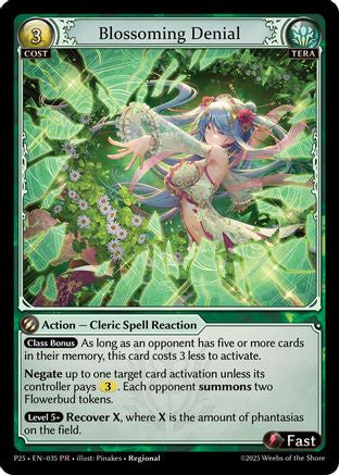 Blossoming Denial (035) - Promotional Cards