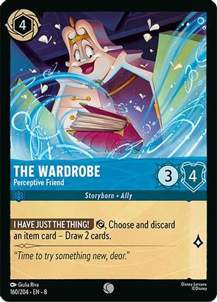 The Wardrobe - Perceptive Friend (160/204) - Reign of Jafar Cold Foil